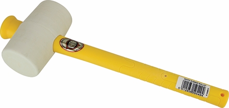 Other view of Mallet - 64 mm - Rubber Head - Fibreglass Handle - White - 550 g - TH953WFG - Thor Hammer