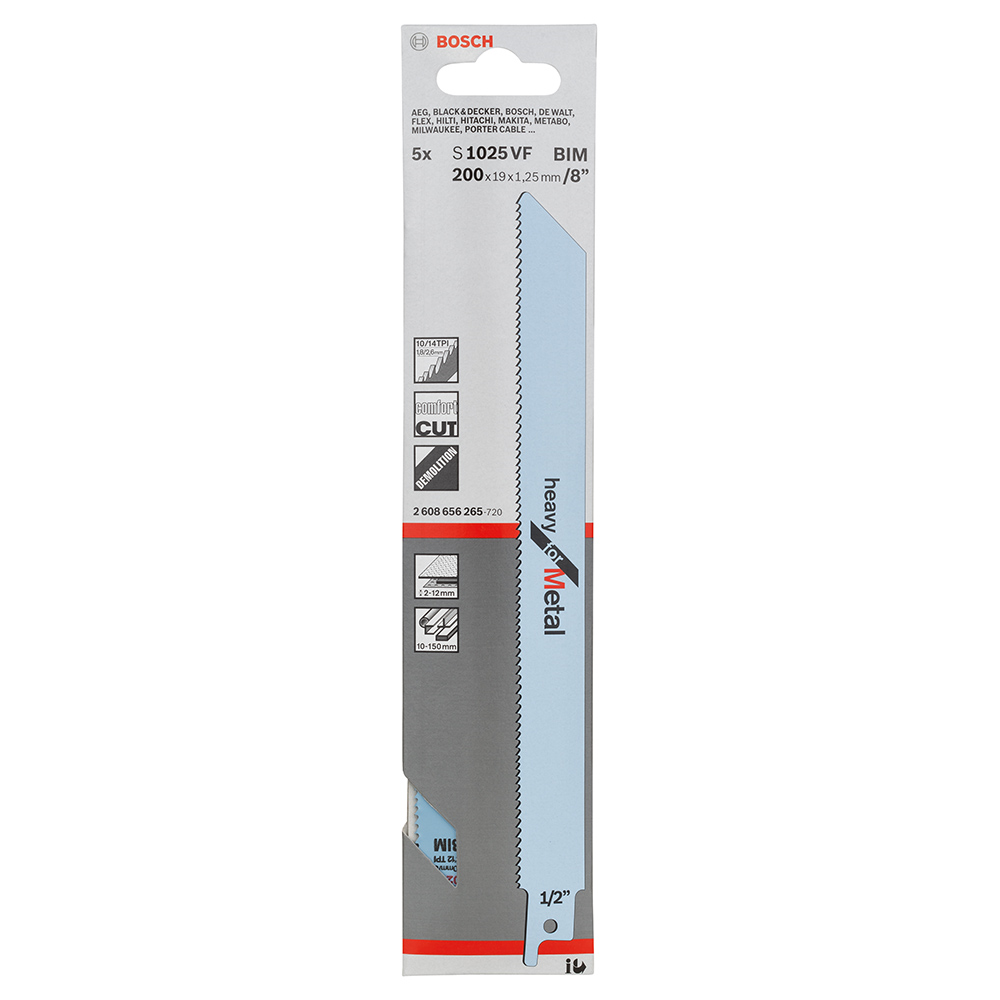 Other view of Bosch 2.608.656.265 Reciprocating Saw Blade Metal 200mm 14TPI