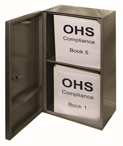 Other view of Adjustable Key Cabinet - Lockable - 3 Shelf - Steel - Grey - 330 mm x 260 mm x 686 mm - T422 - Model S686L - Telkee