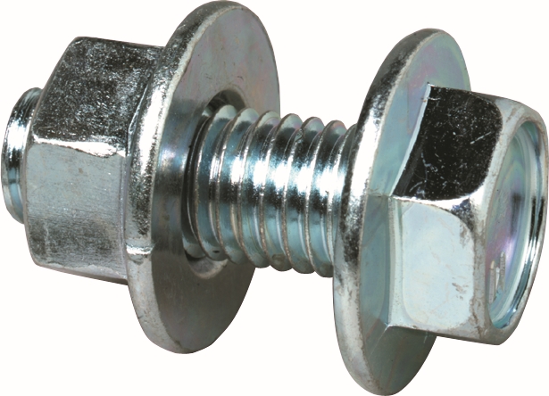 Other view of Flange Purlin Bolt and Nut Assembly - Class 4.6 - Steel - Zinc Plated - M16 x 35mm