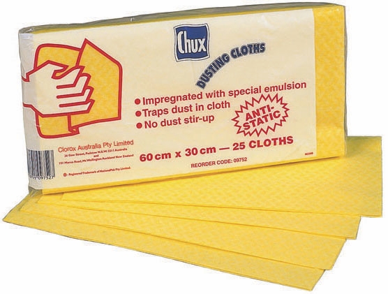 Other view of Dusting Cloth - Yellow - 60 x 30 cm - 25/Pack - 9752 - Chux