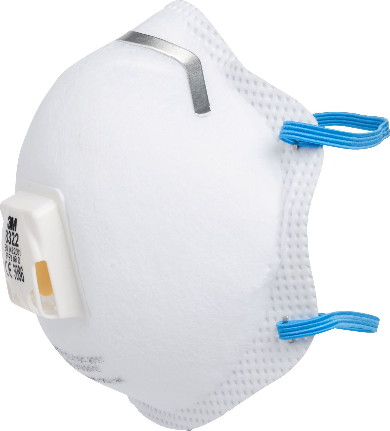 Other view of Cupped Particulate Respirators 8300 Series P2 - 70071623162 - 3M