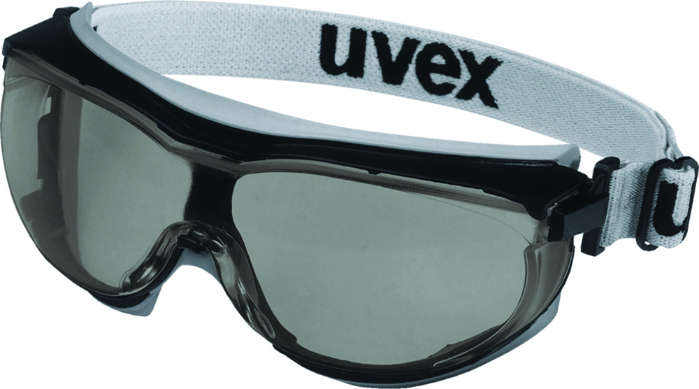 Other view of Safety Goggles - Black/Grey Frame - Grey Polycarbonate Lens - Supravision Extreme - 9307-386 - carbonvision - uvex