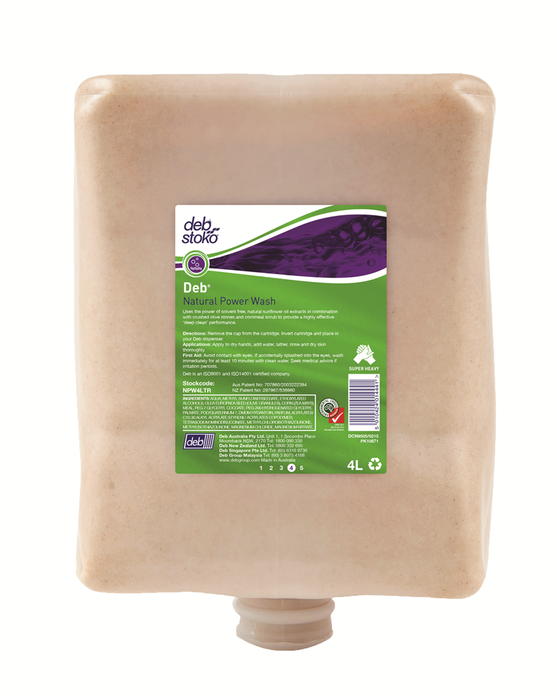 Other view of Heavy Duty Natural Power Wash Cleanser - 4L - Deb