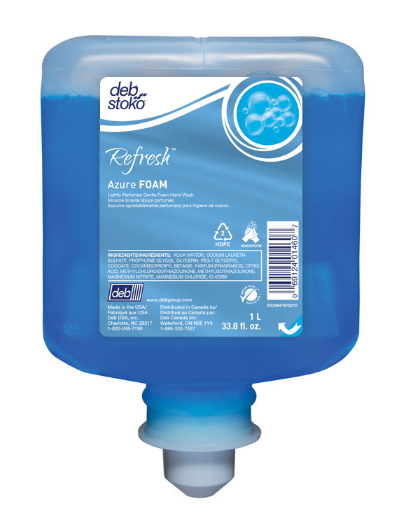 Other view of Azure Foam Wash Washroom Cleanser - 1L - Deb