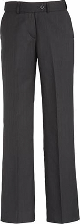 Other view of Ladies Adjustable Waist Pant – Polyester - Bamboo – Charcoal – 12 – 10115 – Biz Corporates