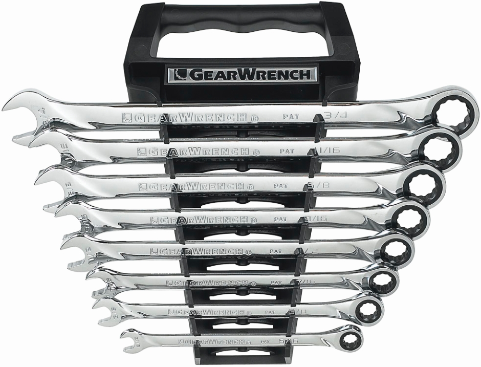 Other view of WRENCH GEAR SET 85198 XL COMB 8 PC SAE