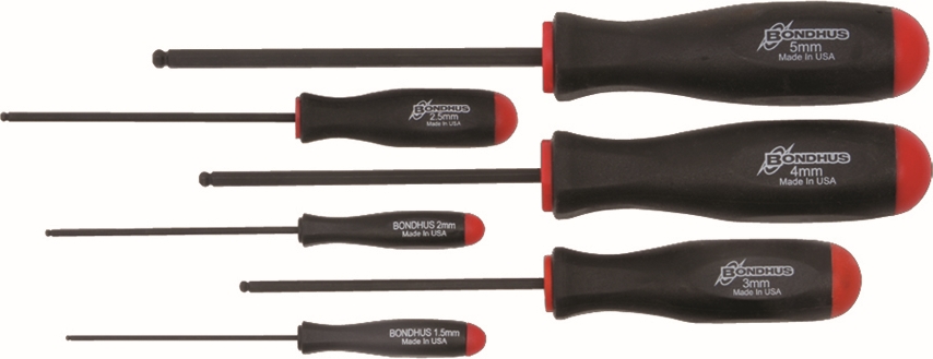 Other view of 6-Piece Screwdriver Set - Ball End - 1.5 to 5 mm - BSX6M - Balldriver® - Bondhus