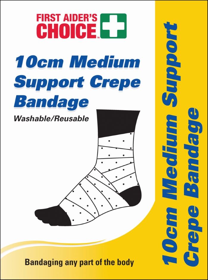 Other view of BANDAGE CREPE MEDIUM 856723 10CM X 2M