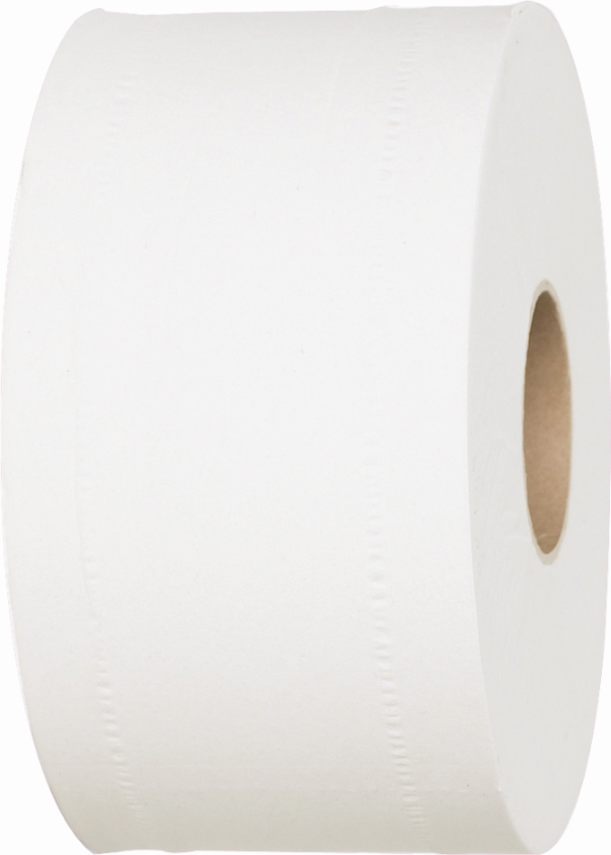 Other view of T2 Recycled Mini Jumbo Toilet Roll - White - 850 Sheet - 2 Ply - 170 m x 9.7 cm - 120280 - Tork