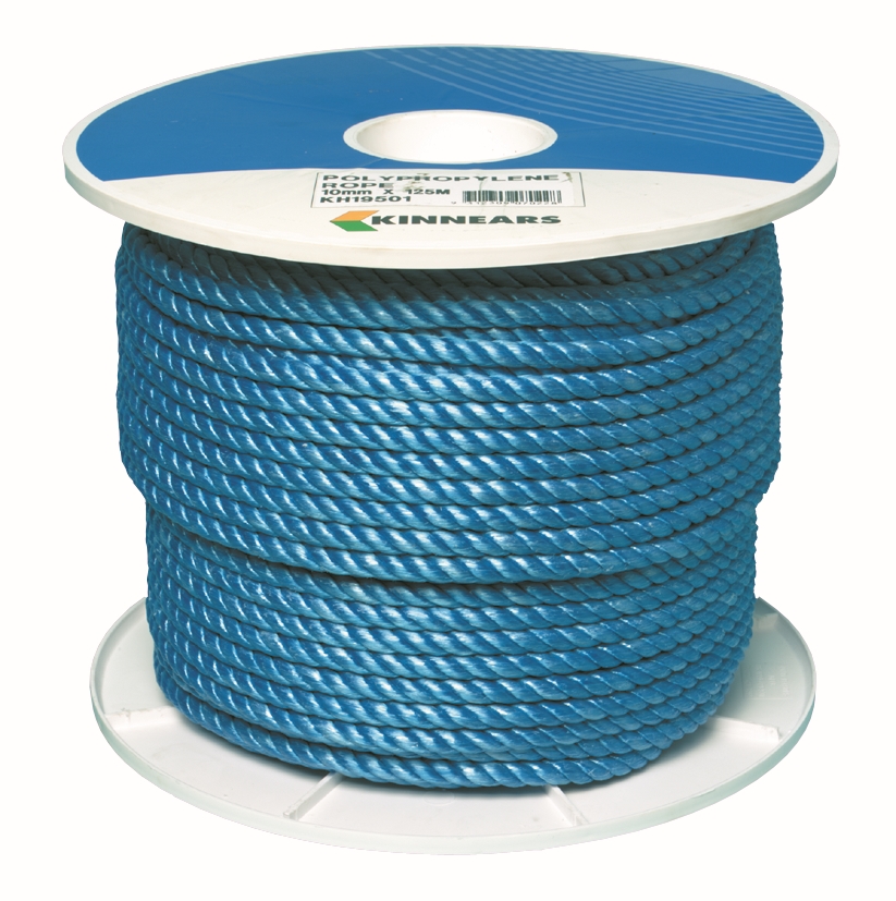 Other view of Bullivants Rope - Polypropylene - Fleck - White/Green - 10mm x 250m