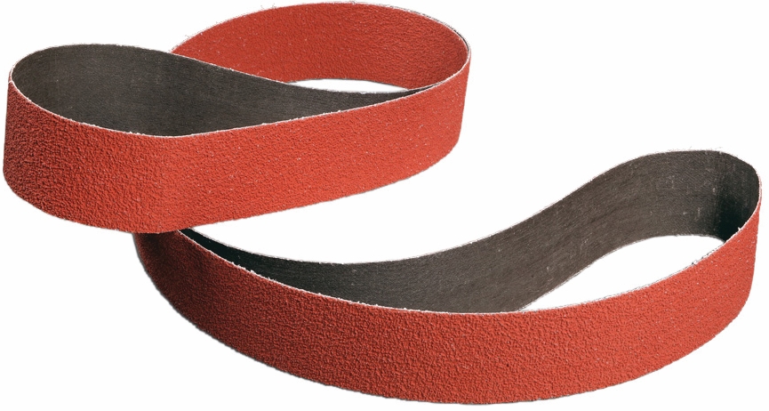 Other view of Sanding Cloth Belt - Ceramic - YF-Weight - Resin Bond - Maroon - 100 x 2440 mm - 80+ Grit - 984F - Cubitron™ II - 3M