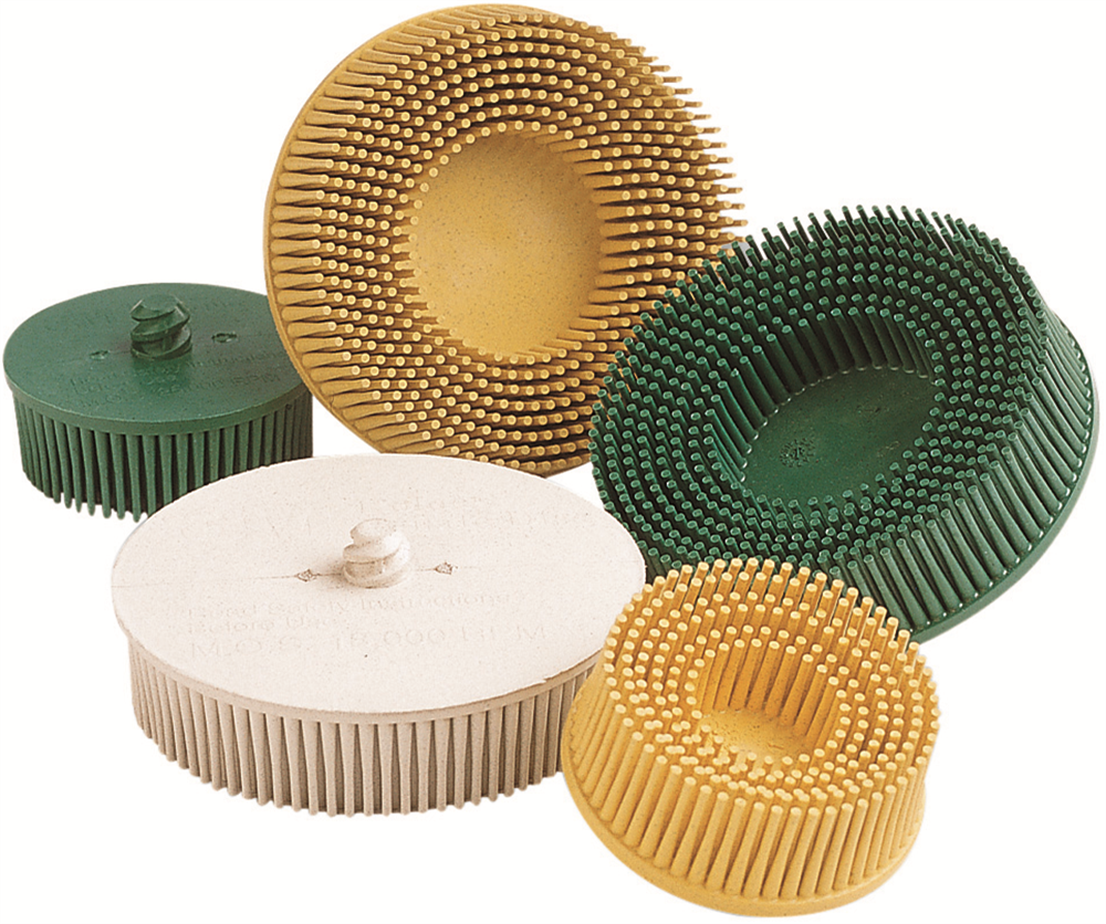 Other view of Bristle Disc - Roloc™ - Ceramic - Green - 50 x 15.748 mm - 50 Grit - Scotch-Brite™ - 3M