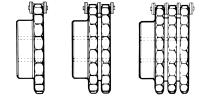 Other view of SPROCKET THRU-BORE BS SIMPLEX 1"P X 10T