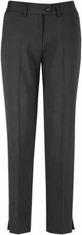 Other view of Ladies Slim Leg Pant – Polyester - Wool - Elastane – Charcoal – 12 – 14017 – Biz Corporates