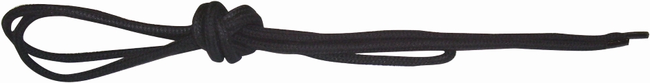 Other view of LACES LEATHER 180CM BLACK