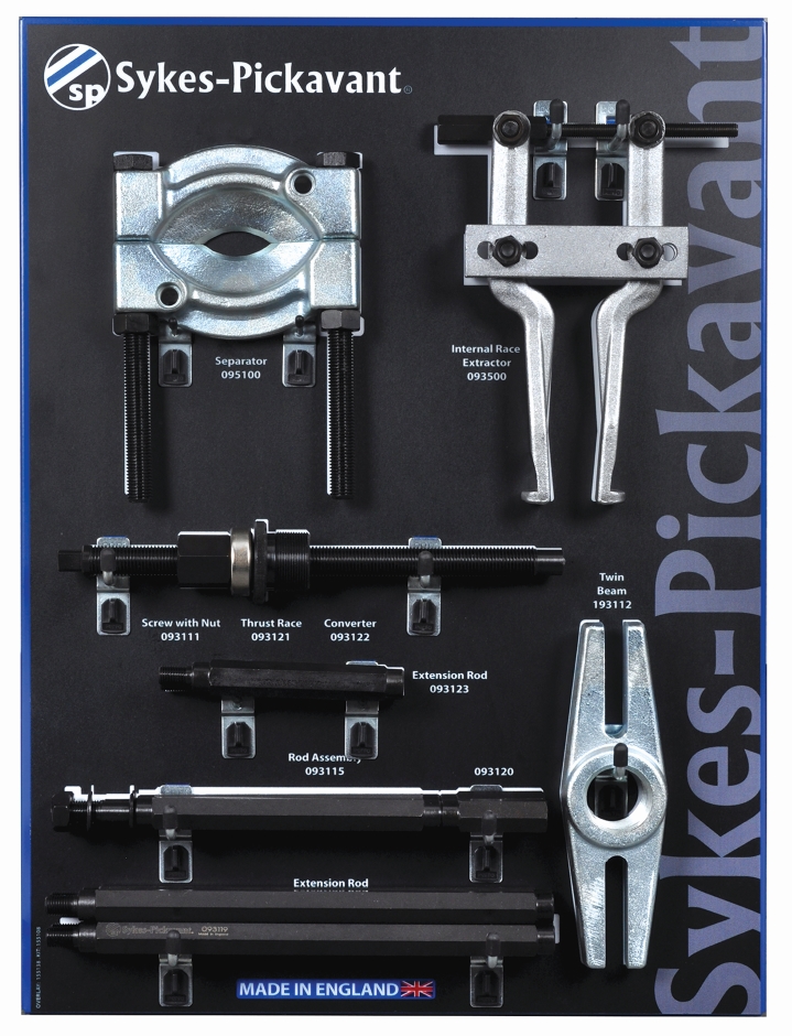 Other view of Puller Board Kit - Separator & Internal Race Extractor - 155108 - Sykes-Pickavant