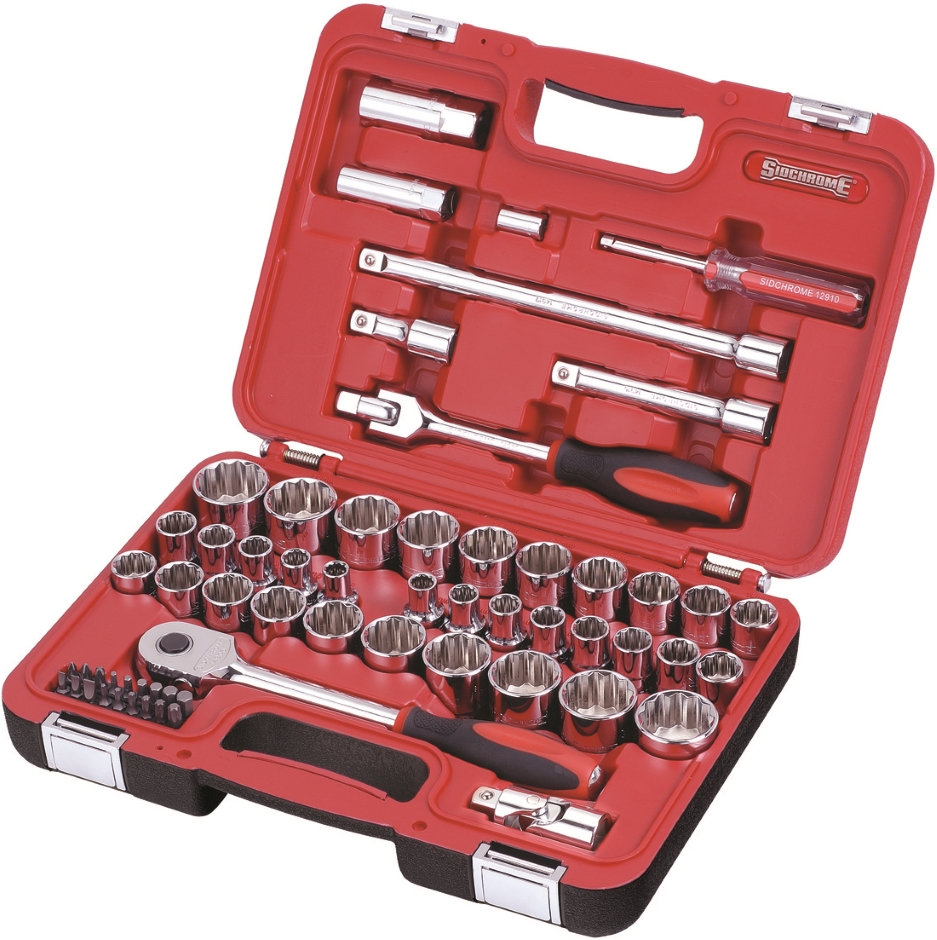 Other view of 61-Piece Socket Set - Metric - 1/2" Square Drive - SCMT10801 - Sidchrome