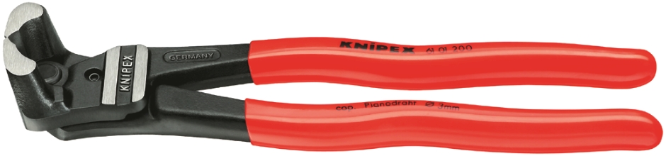 Other view of Bolt End Cutting Nipper - Vanadium Steel - Plastic Coated - 200 mm Length - 6101200 - Knipex