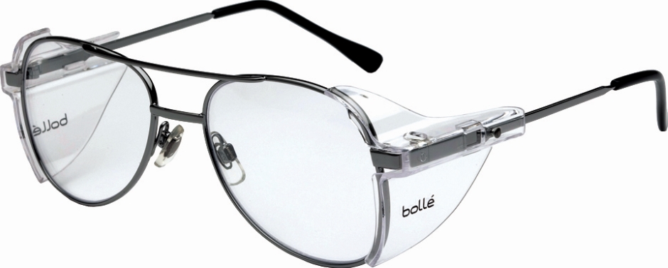 Other view of Safety Spectacles Frame Only - Stainless Steel Dark Gunmetal Frame - 1616454 - MF164 - Bollé Safety