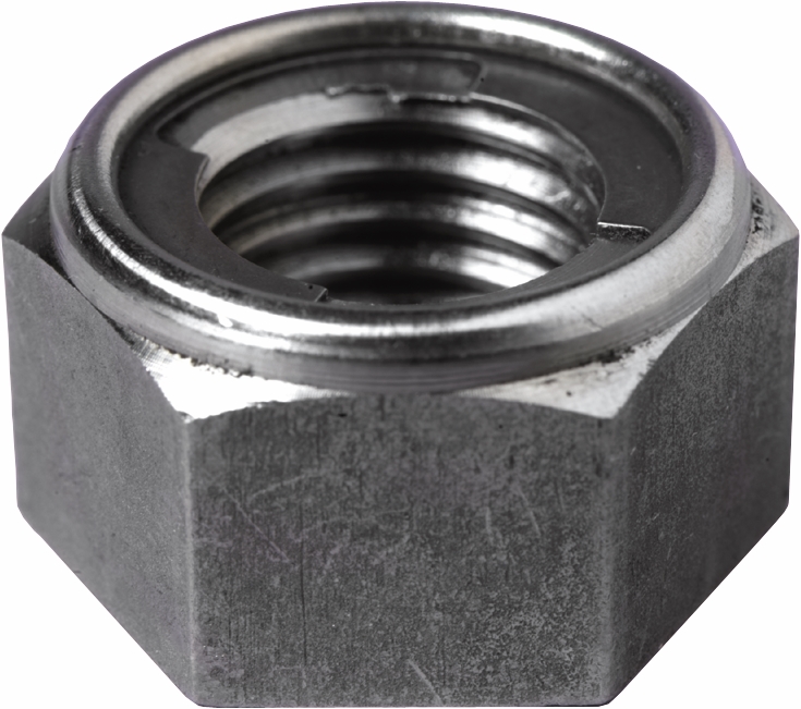 Other view of Soc-Lock Self-Locking Nut - Hex Head - 304 Stainless Steel - Metric - M20 - V89200 - Brighton Best