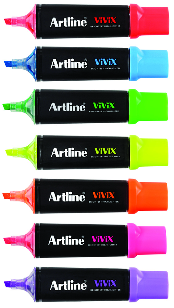 Other view of Artline Stubby Vivix Highlighter - Assorted (10)