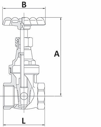 Other view of VALVE GATE BRZ ZETCO SCR 32MM