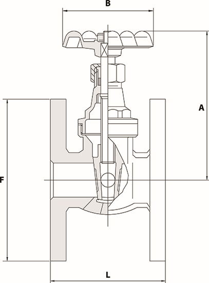 Other view of VALVE GATE BRZ ZETCO FLG 100MM