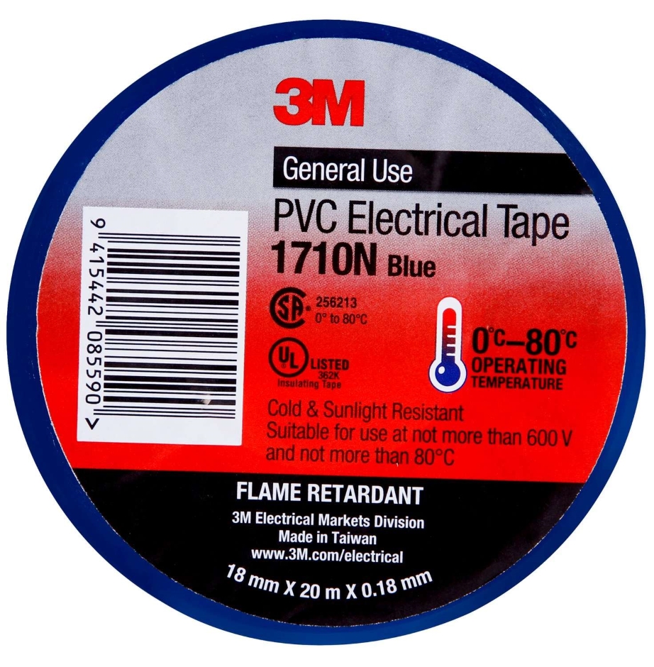 Other view of TAPE ELECTRICAL 3M 1710N BLUE