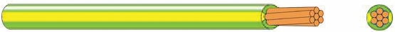 Other view of Single Core Building Wire - PVC - Green, Yellow - 16 sq-mm - 100 m - Series BAAP - Nexans Olex