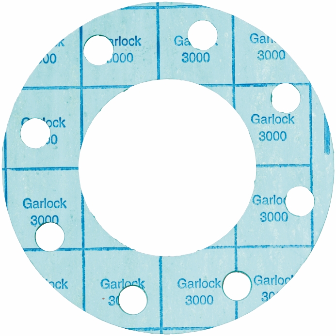 Other view of Ring Premium Grade Compressed Gasket - 4" x 1/16" - ANSI 150 lb - 3000 - Blue-Gard® - Garlock