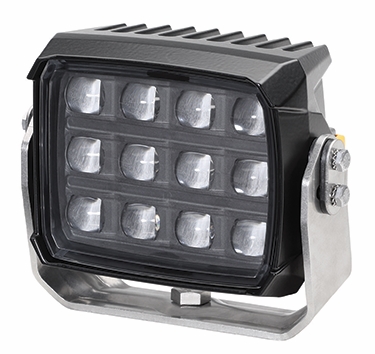 Other view of Zero Glare LED Work Lamp - Black - 24 VDC - 84 W - 7500 lm - RokLUME 380 N Series - Hella