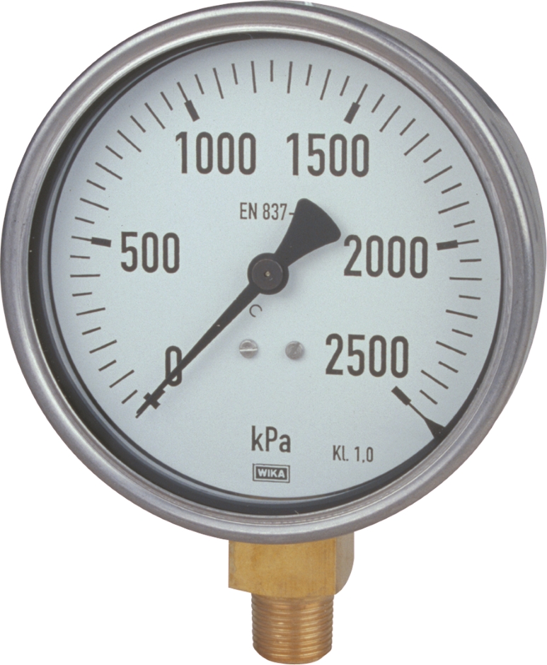 Other view of GAUGE 100MM 212.20 0/250KPA 3/8BSPT BD