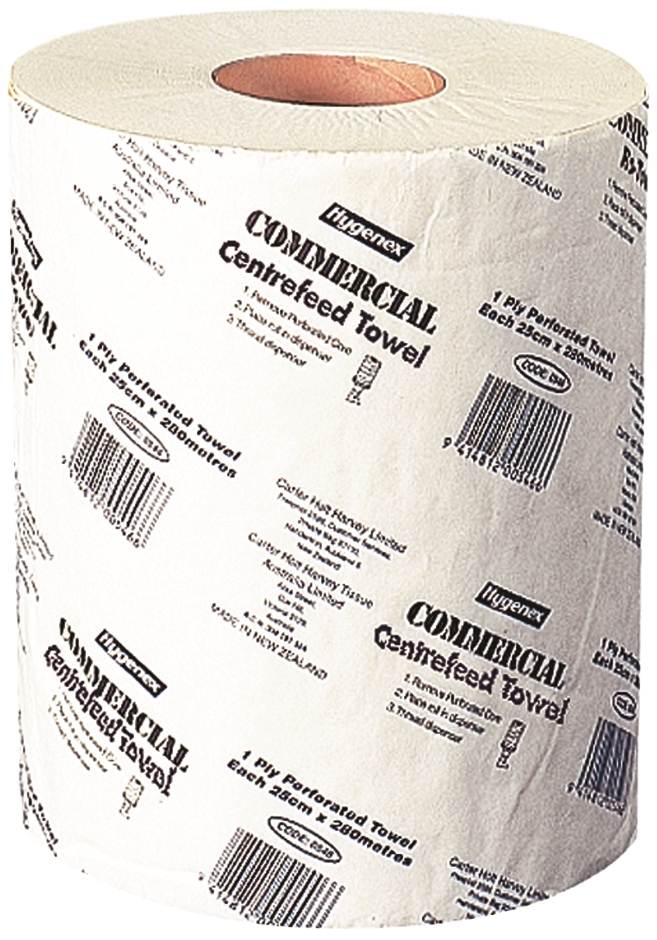 Other view of Centrefeed Basic Paper Wiper Roll - White - 280 m x 20 cm - 4/Pack - 2179141 - Tork