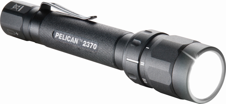 Other view of Tricolour Tactical Flashlight - Black - AA - Alkaline - LED - 378 lm - Pelican