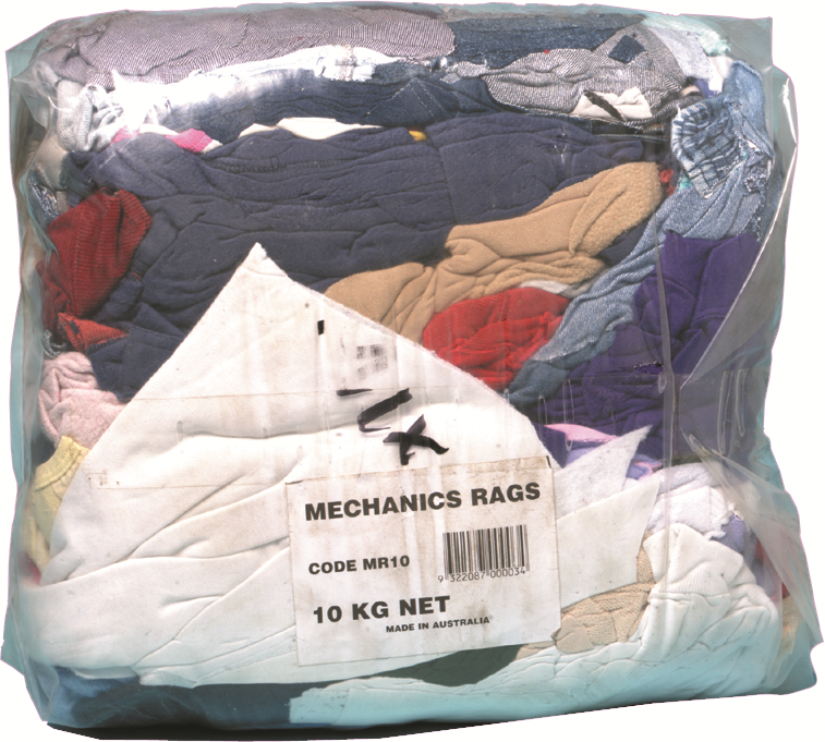 Other view of Flannelette Rags - 20kg Bag - Biltabar