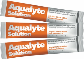 Other view of Aqualyte Solution - Orange Citrus - 25 g Sachet - 40669 - Point Health - (250 Satchets)