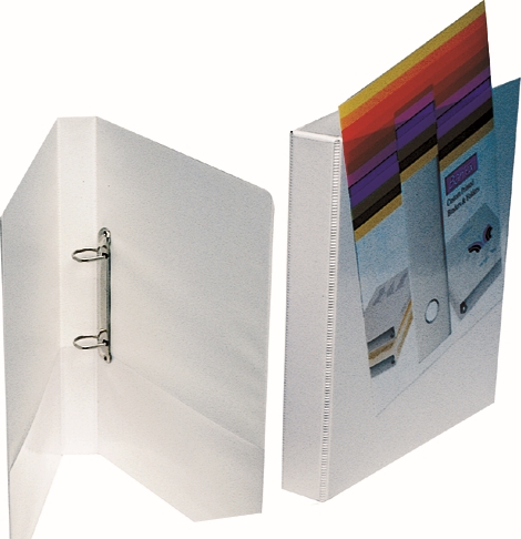 Other view of Insert Binder - 2D Type - 2 Ring - 25 mm - A4 Size - 200 Sheets - White - 2731-207NSL - Bantex - (25/Pack)