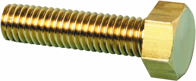 Other view of Set Screw - Hex Head - Brass - Metric - M8 x 16 mm - 100/Pack - T6811P - Holdite