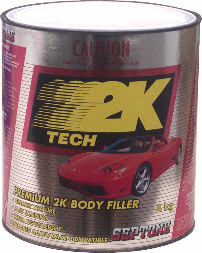 Other view of Septone AB2T4 - 2K Tech Premium Body Filler - Multipurpose - 4kg