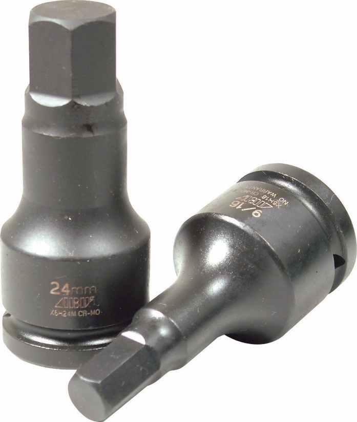 Other view of 3/4" Square Drive In-Hex Impact Socket - Hex - Metric - 17 mm - X6H17M - JBS