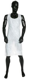 Other view of Disposable Apron - Non Sterile - Polyethylene - White - 300833 - Ultra Health - Steel Drill