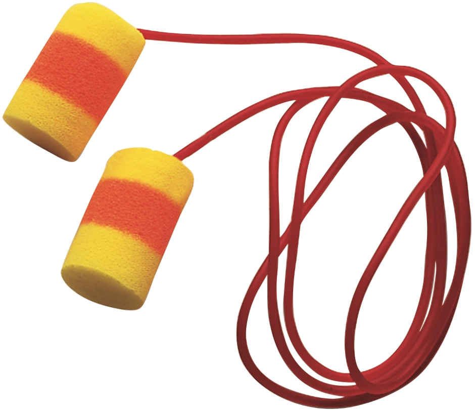 Other view of Disposable Earplug - Corded - Cylinder - PVC Foam - Yellow - 23 dB (Class 4) - Classic™ SuperFit™ 30 - E-A-R™ - 3M