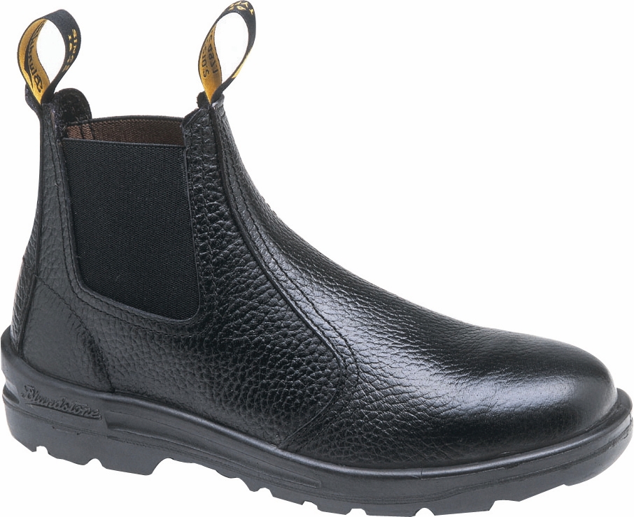 Other view of Men's/Women's Safety Boots - High-Leg Ankle - Elastic-Sided - Leather - Black - Size 8.5 - Style 330 - Blundstone