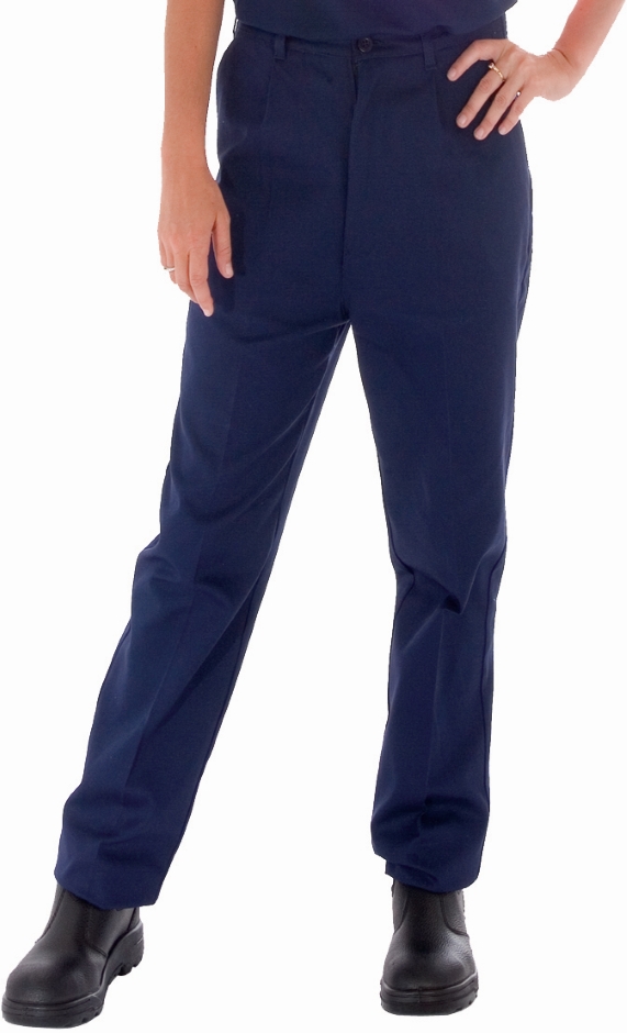 Other view of TROUSERS LADIES DRILL DNC3321 NAVY 24