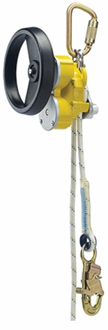 Other view of Rescue Kit - Aluminium Housing - Yellow Polyester Baked - 10 m Rope Length - 3329010 - Rollgliss™ R550