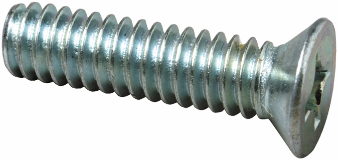 Other view of Metal Thread Screw - Countersunk Head - Pozi Drive - Steel - Zinc Plated - Metric - M6 x 35 mm - MSCZZP635 - Hitech