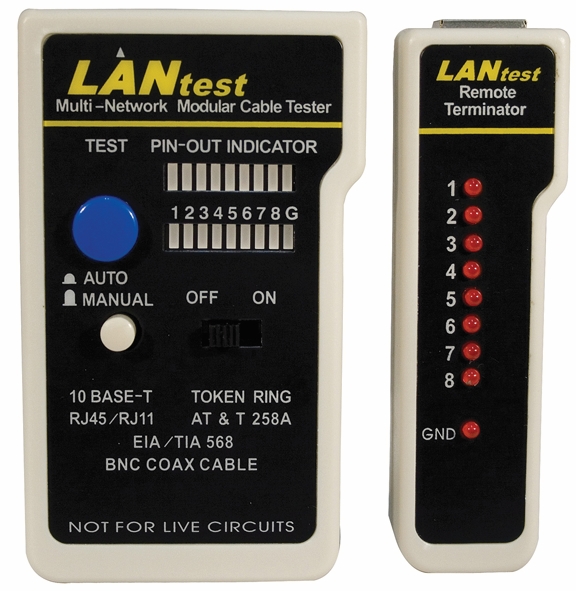 Other view of TESTER LAN BNC/RJ 35RJTST8