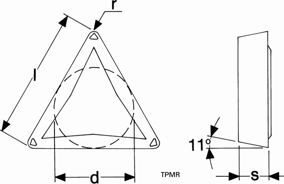 Other view of INSERT TURNING TPMR 160304-M3 TP2501