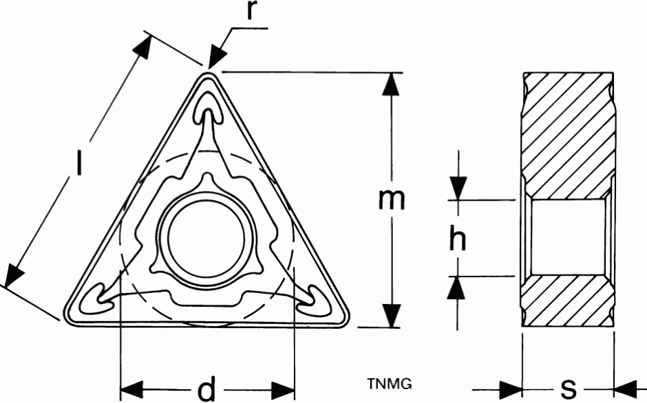 Other view of INSERT TURNING TNMG 160408-M3 TP1500